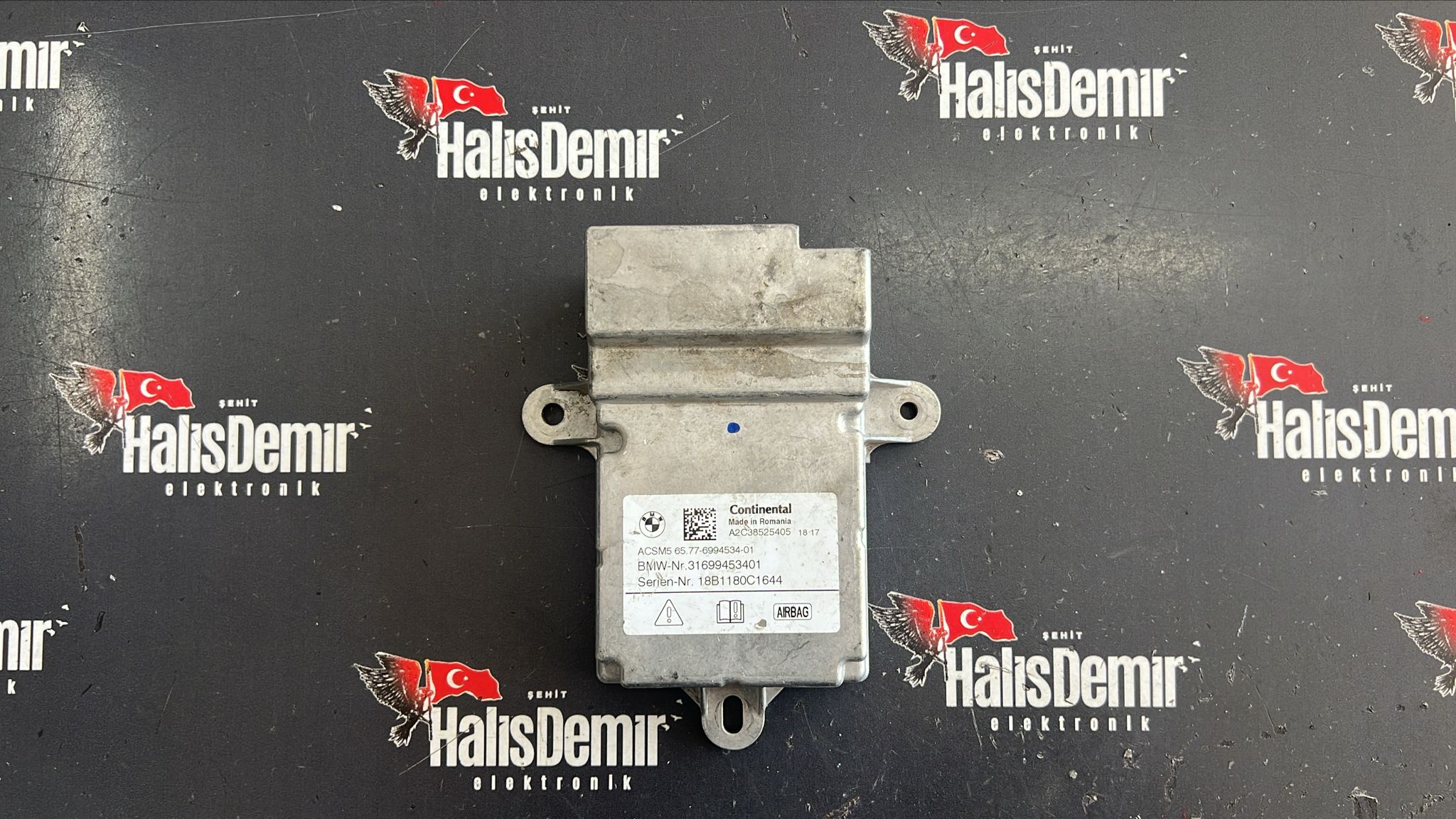 65.77-6994534-01  A2C38525405 BMW 5 SERİSİ G30-G31 AİRBAG BEYNİ