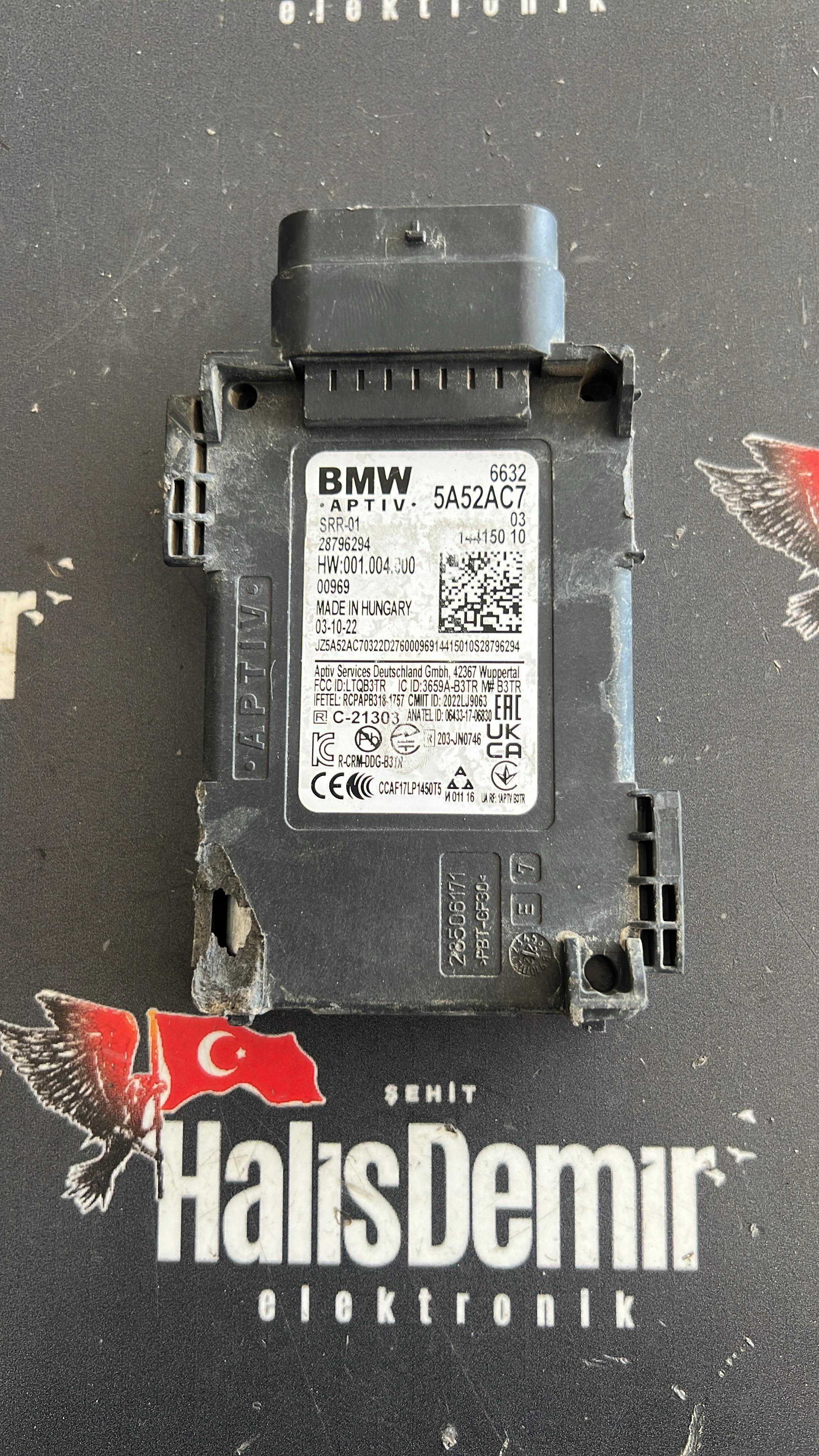 66325A52AC7 BMW ÖN TAMPON RADAR SENSÖRÜ
