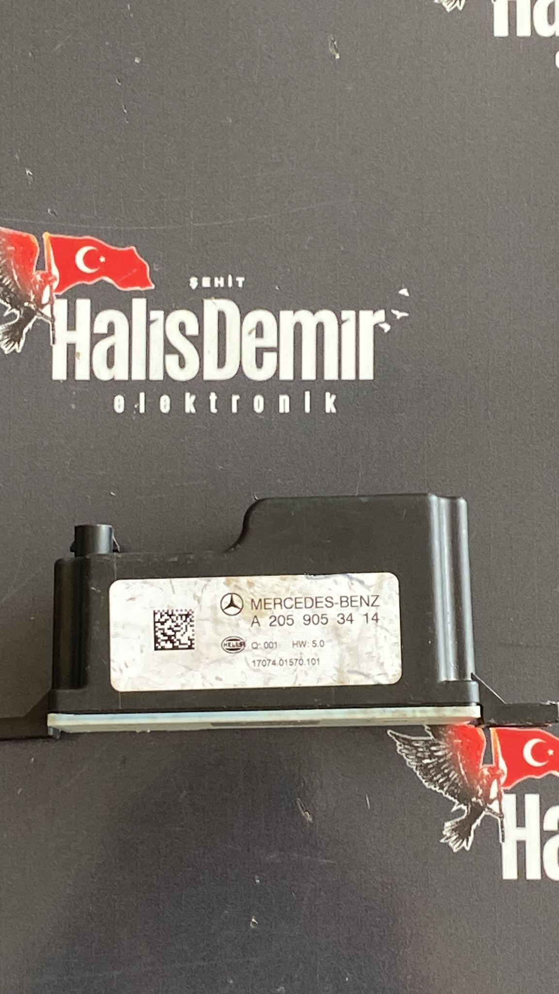 A2059053414 Mercedes C serisi W205 Gerilim Dönüştürücü Yedekleme Aküsü Hella