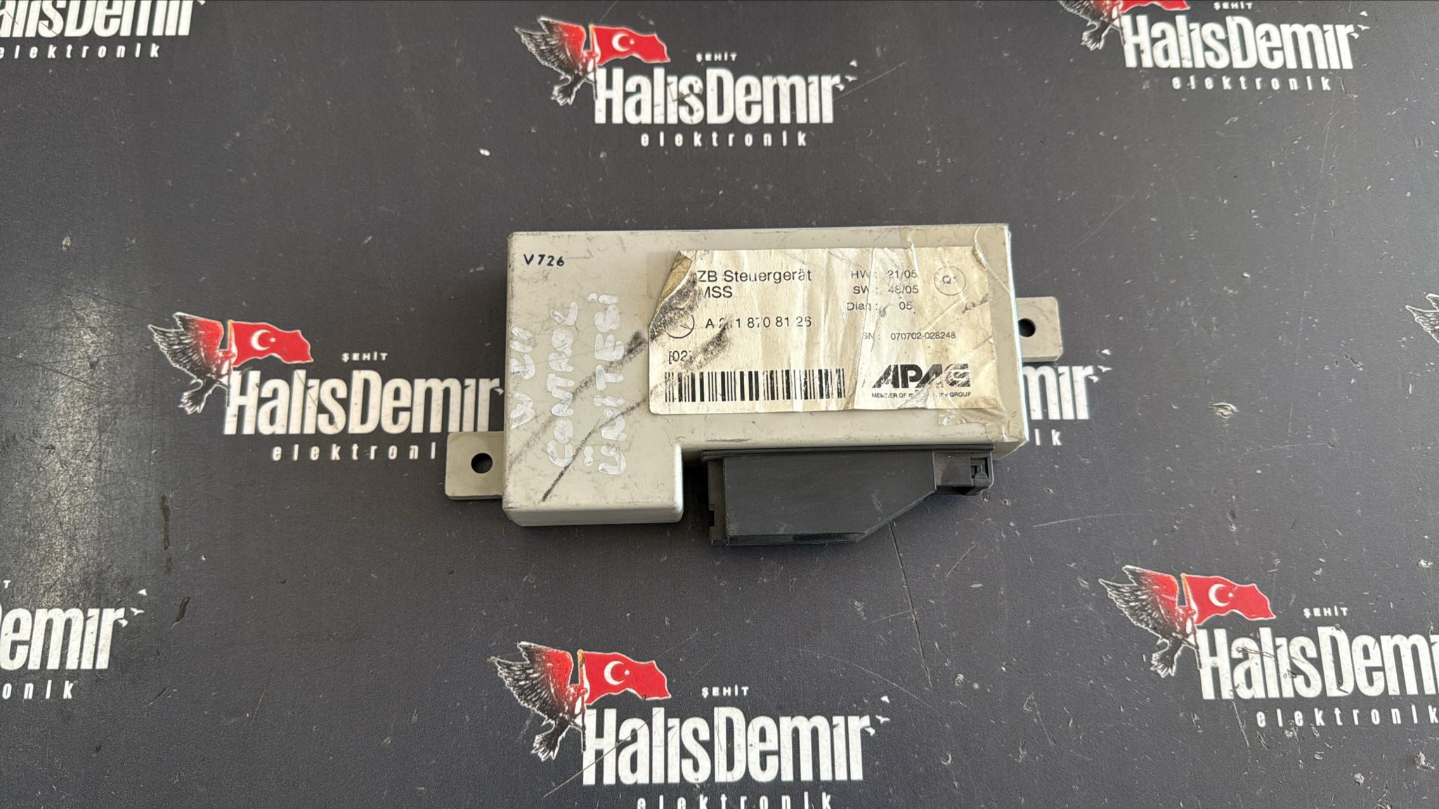 A2118708126 Mercedes W211 E serisi kontrol modülü beyin