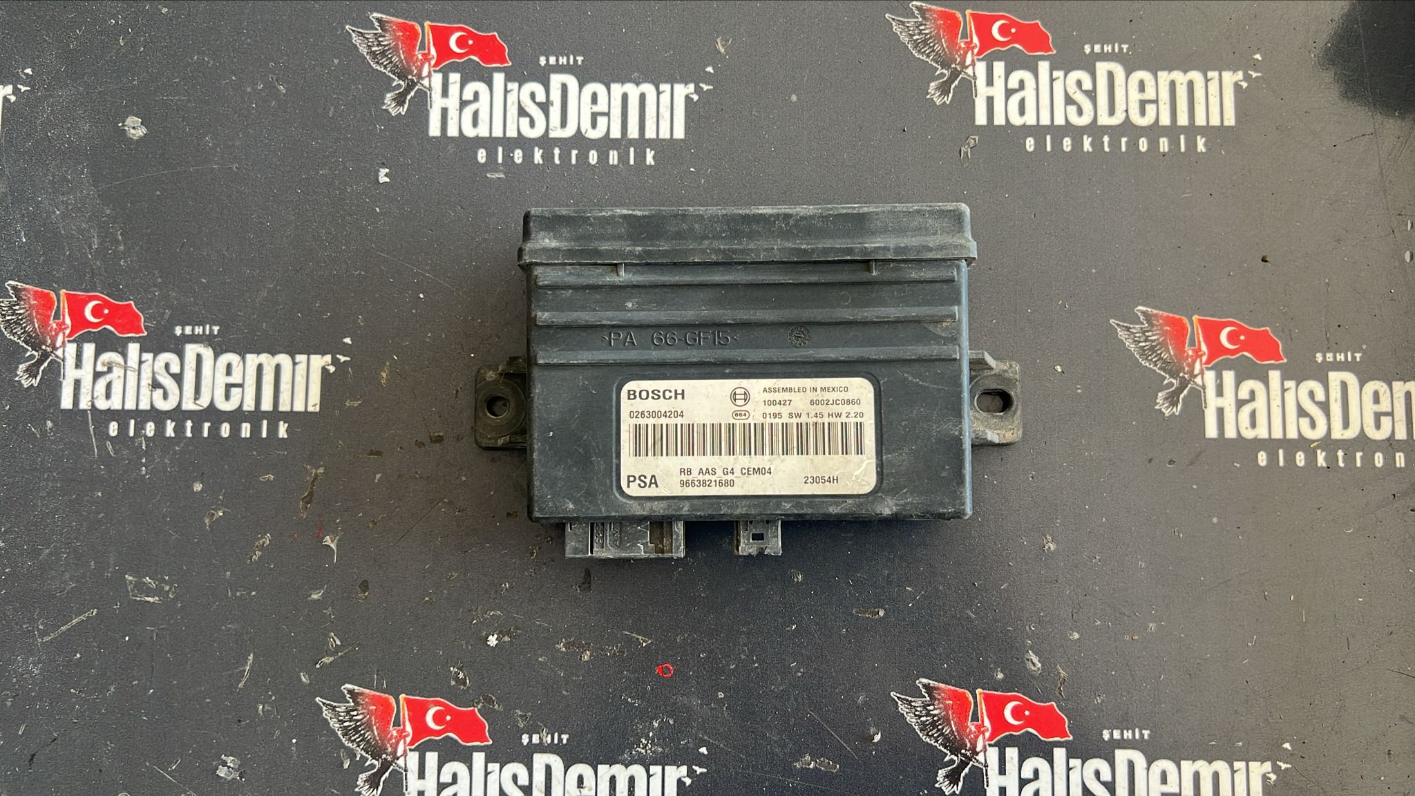 CİTROEN C4-308 PARK SENSÖR BEYNİ 0263004204 -9663821680