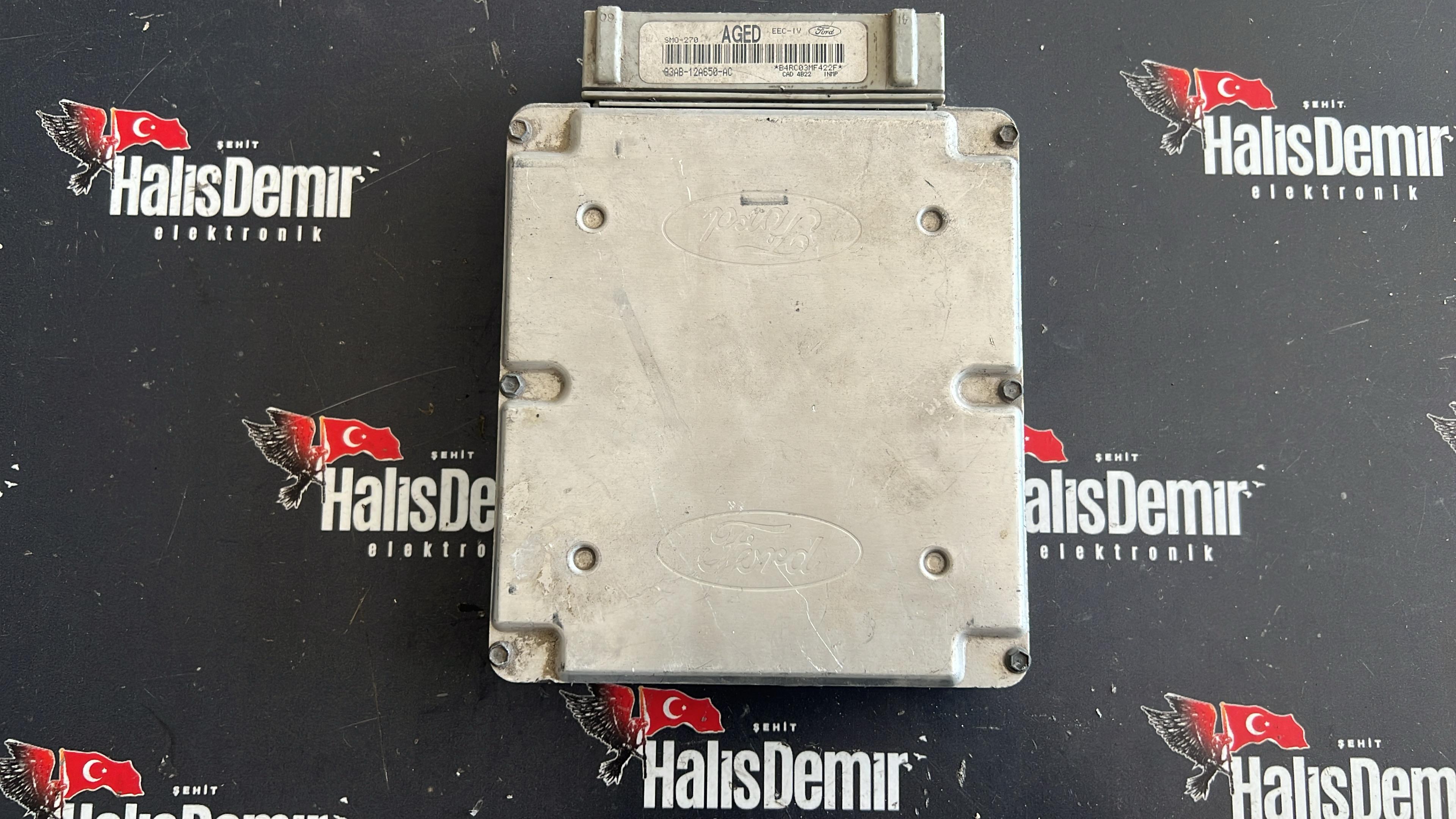 Ford Escort 1.6 Motor Beyni 93AB-12A650-AC SMO-270 AGED