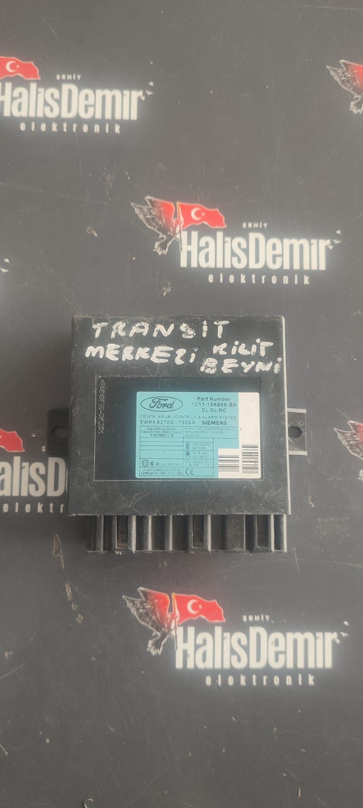 Ford Transit Kilit Beyni 1C1T-15k600-BA