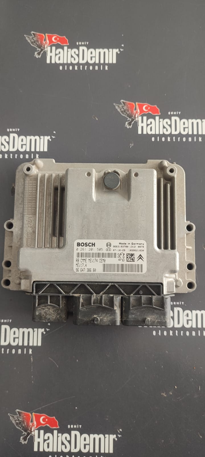 Peugeot 307 Motor Beyni Mev17.4 0261201505