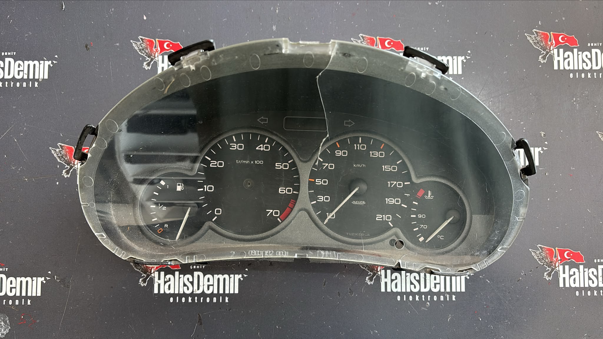 PEUGEOT 206 KİLOMETRE SAATİ GÖSTERGE PANELİ 09031962021