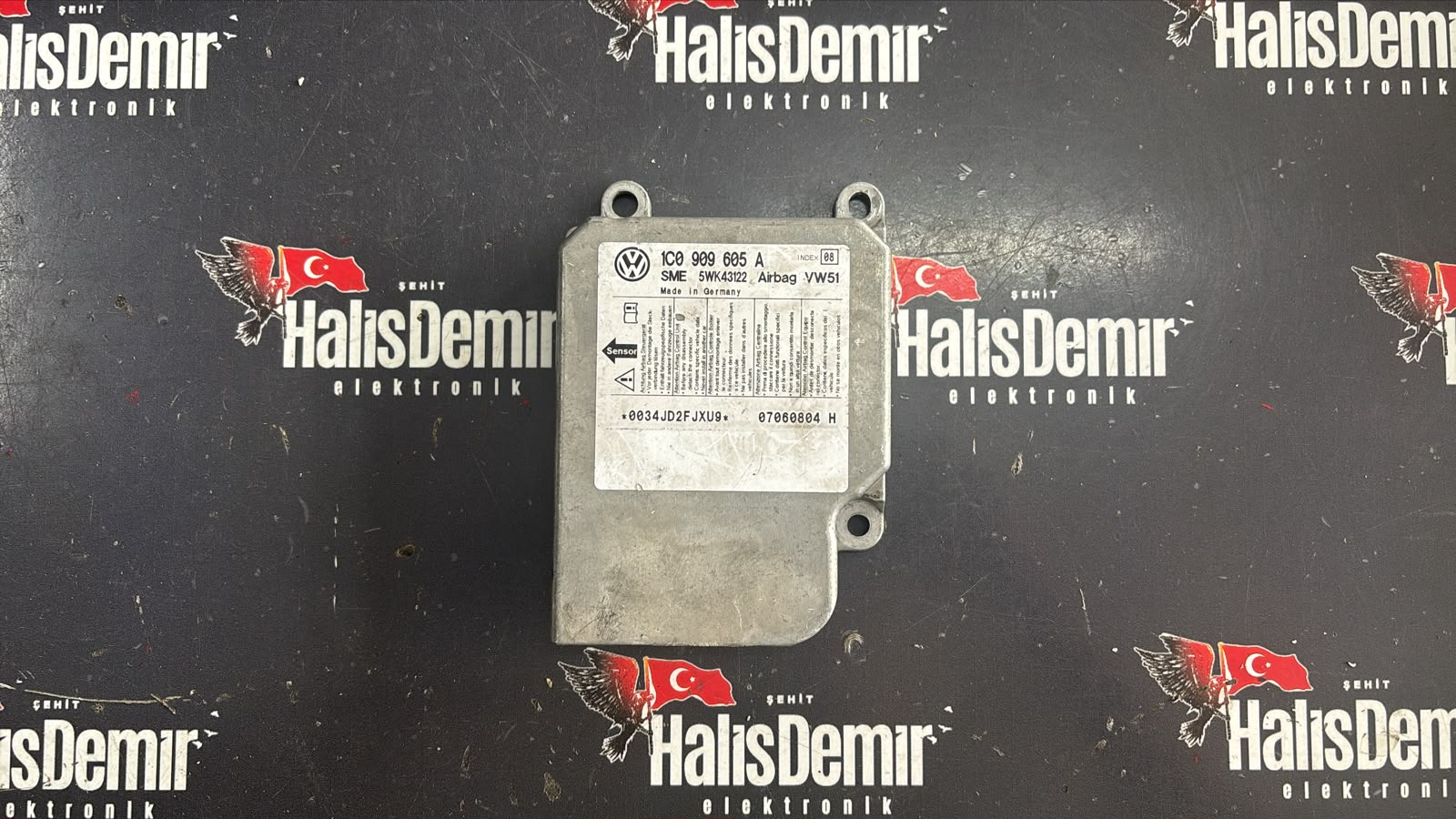 VOLKSWAGEN TRANSPORTER T5 AİRBAG BEYNİ 1C0909605A